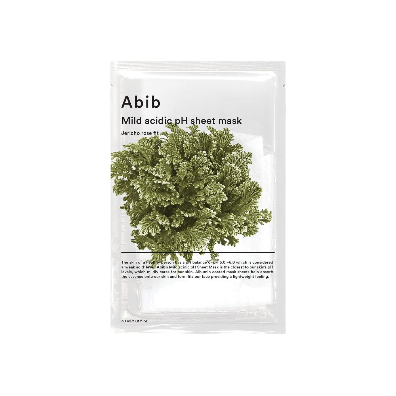Abib Mild Acidic pH Sheet Mask Jericho Rose Fit — Produktbild