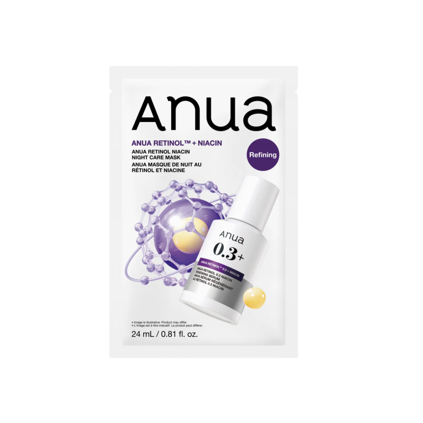 Anua Retinol Niacin Night Care Mask