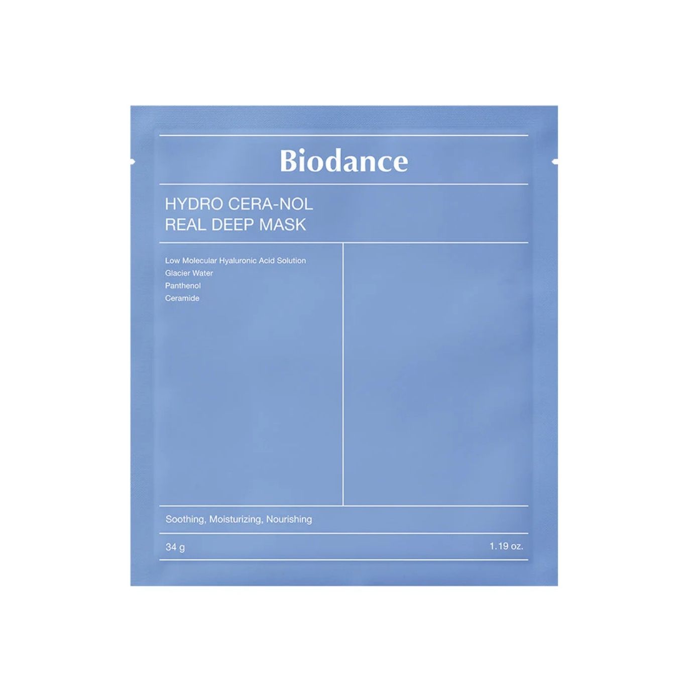 Biodance Hydro Cera-nol Real Deep Mask