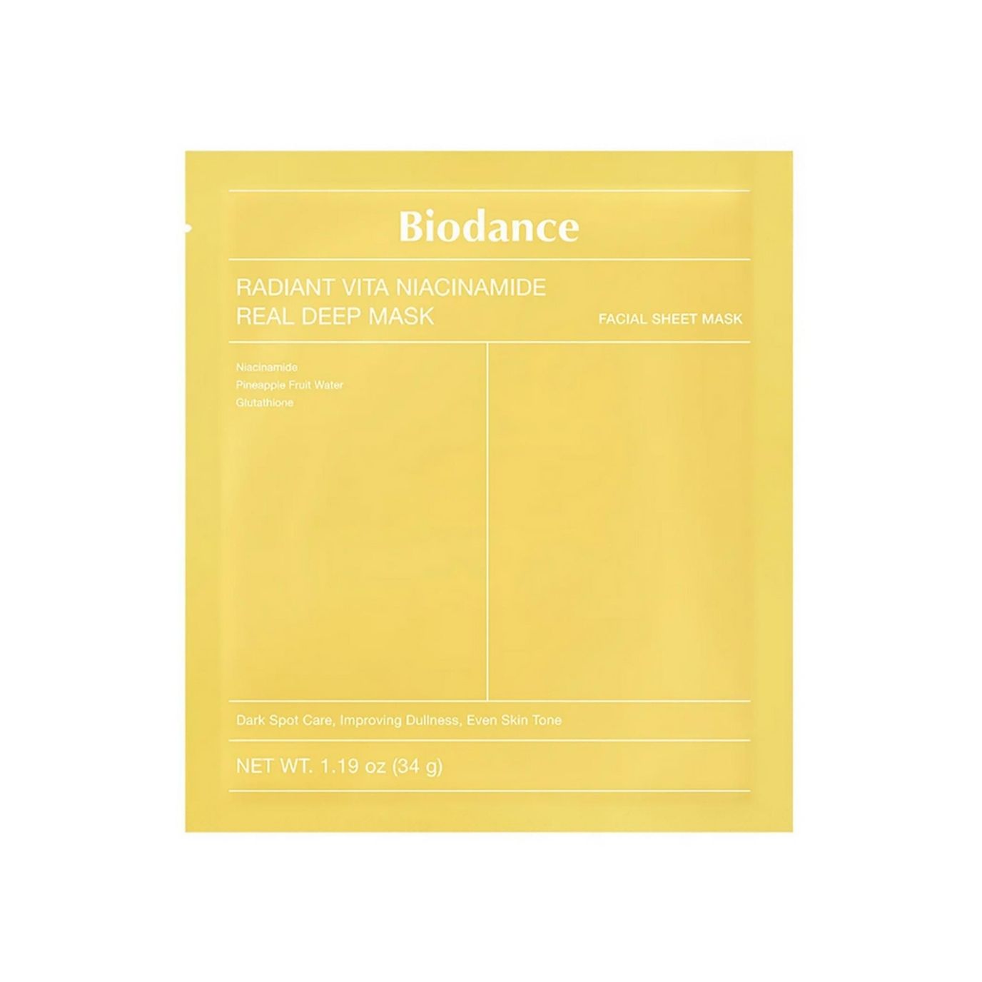 Biodance Radiant Vita Niacinamide Real Deep Mask