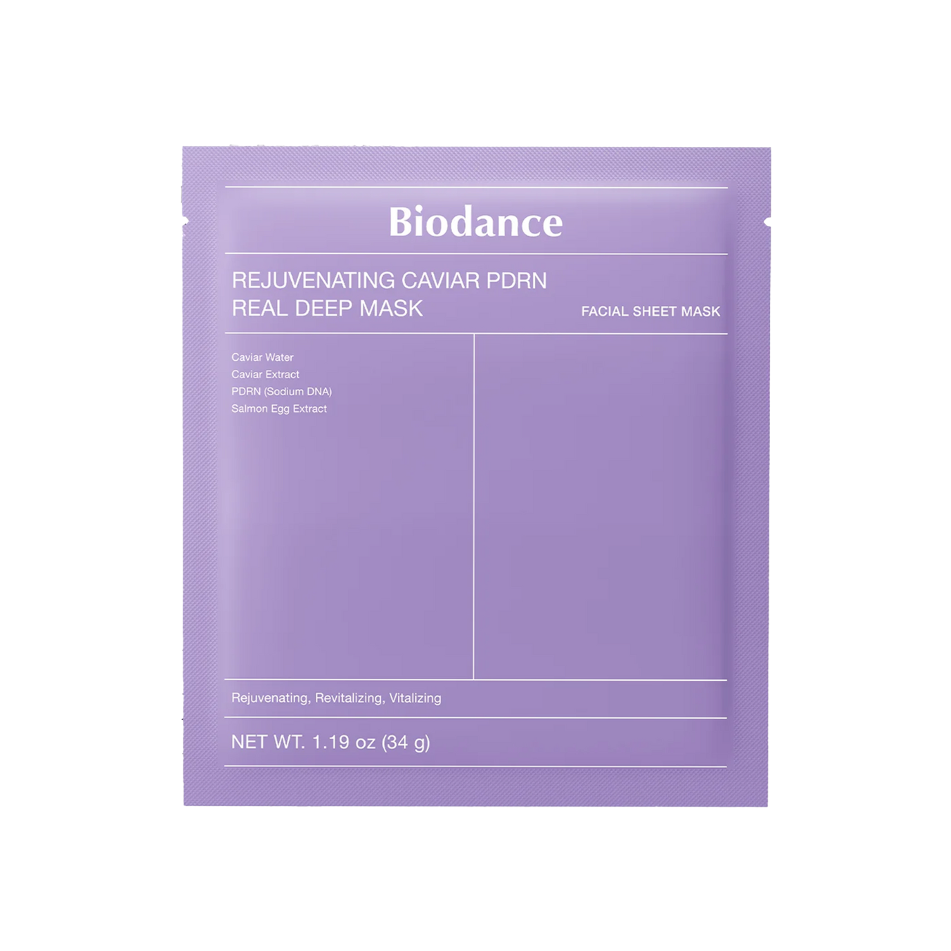Biodance Rejuvenating Caviar PDRN Real Deep Mask