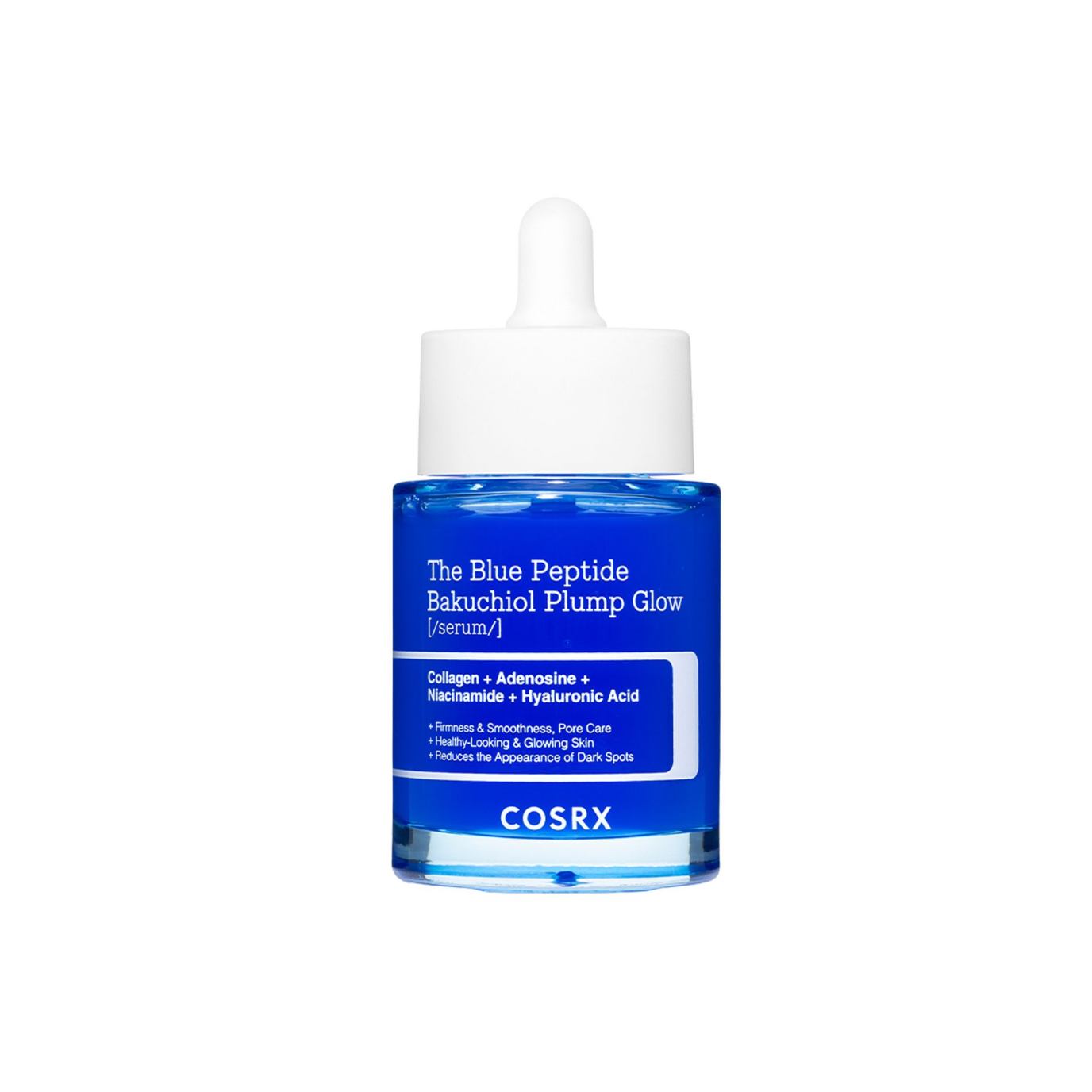 COSRX The Blue Peptide Bakuchiol Plump Glow Serum — Produktbild