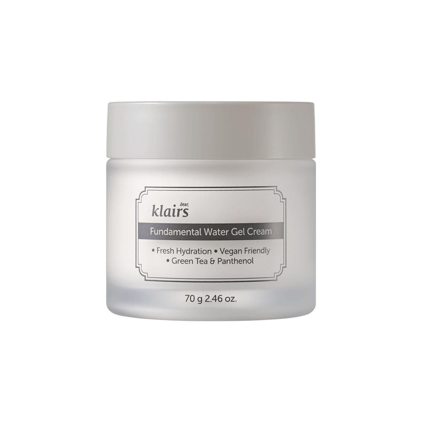 dear, Klairs Fundamental Water Gel Cream
