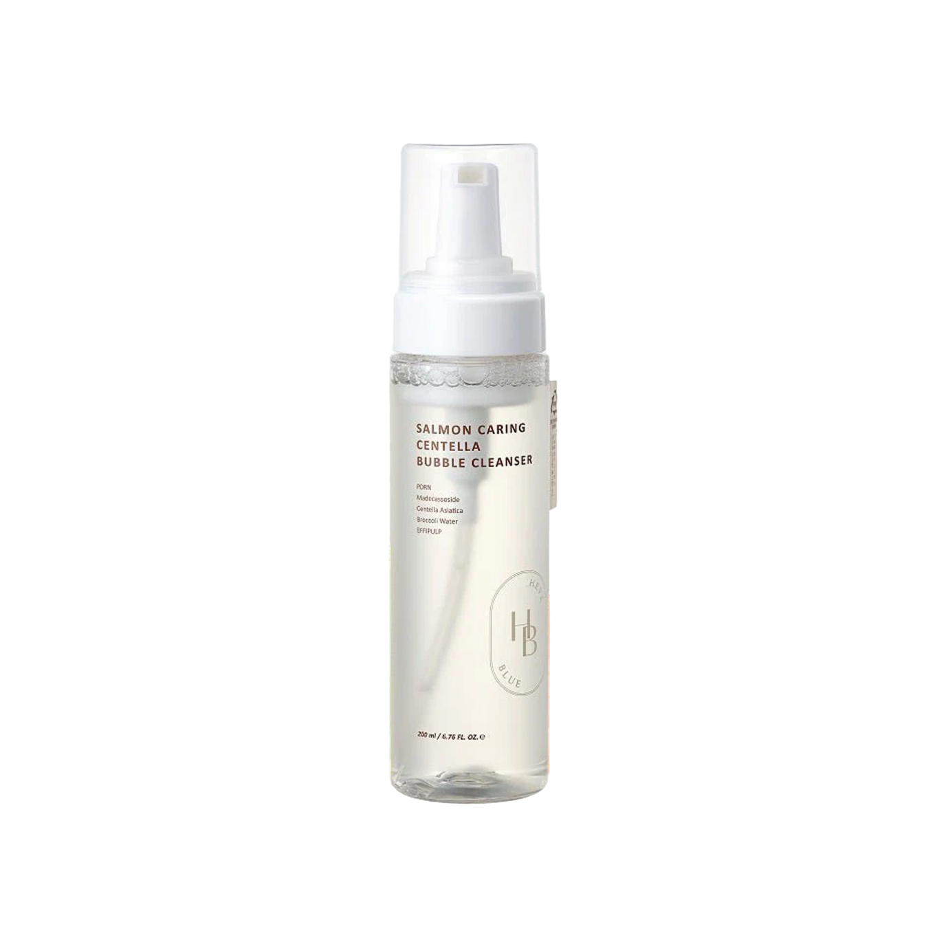 Heveblue Salmon Caring Centella Bubble Cleanser