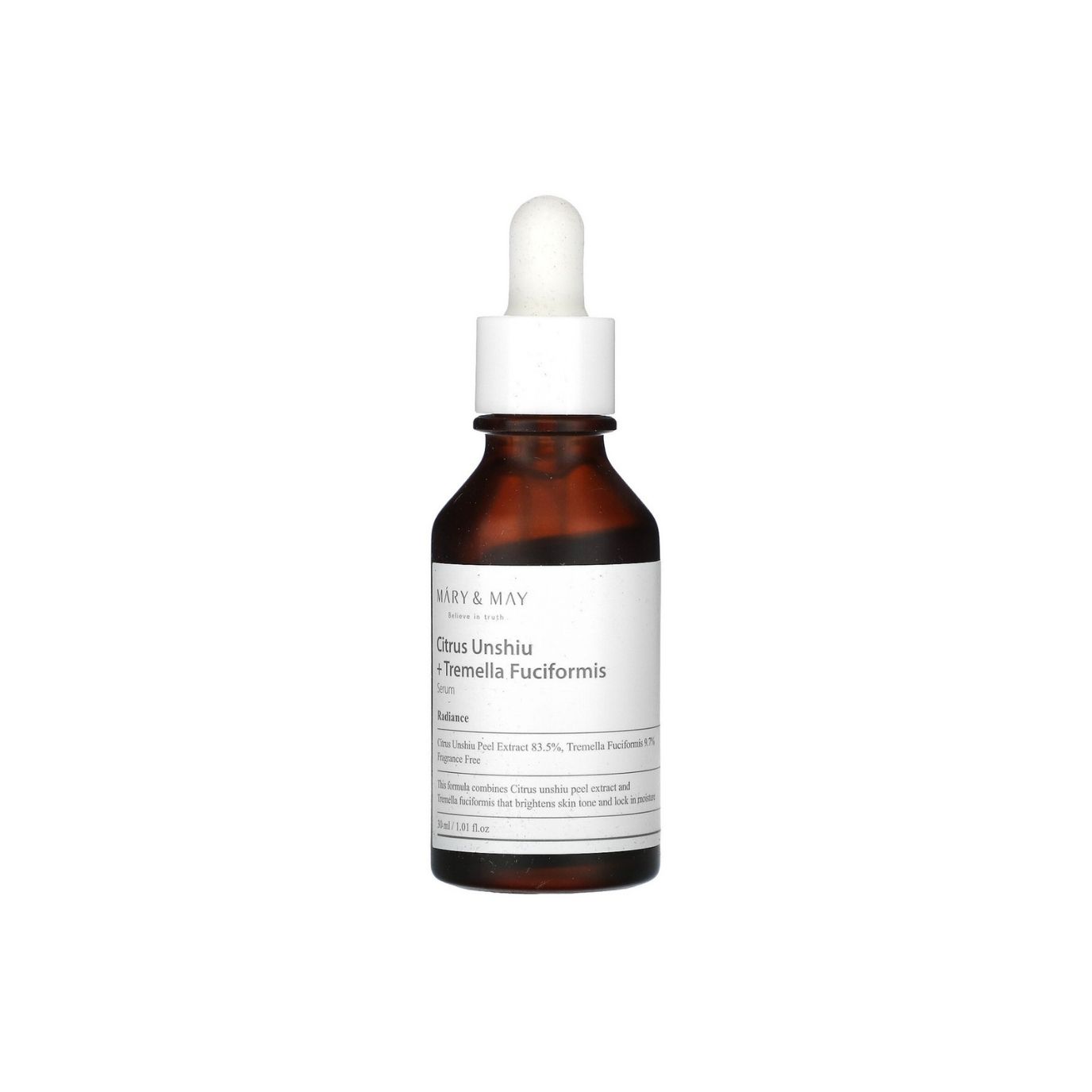 Máry & May Citrus Unshiu + Tremella Fuciformis Serum