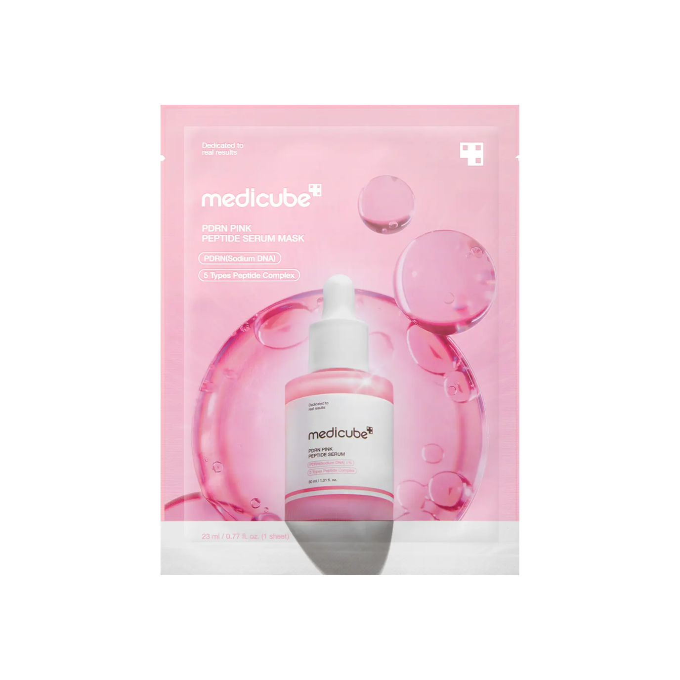 Medicube PDRN Pink Peptide Serum Mask