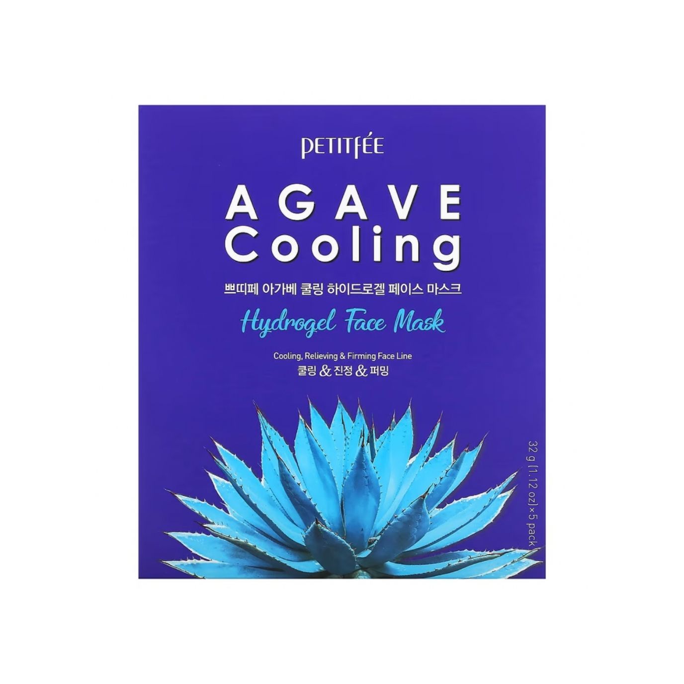 Petitfée Agave Cooling Hydrogel Face Mask