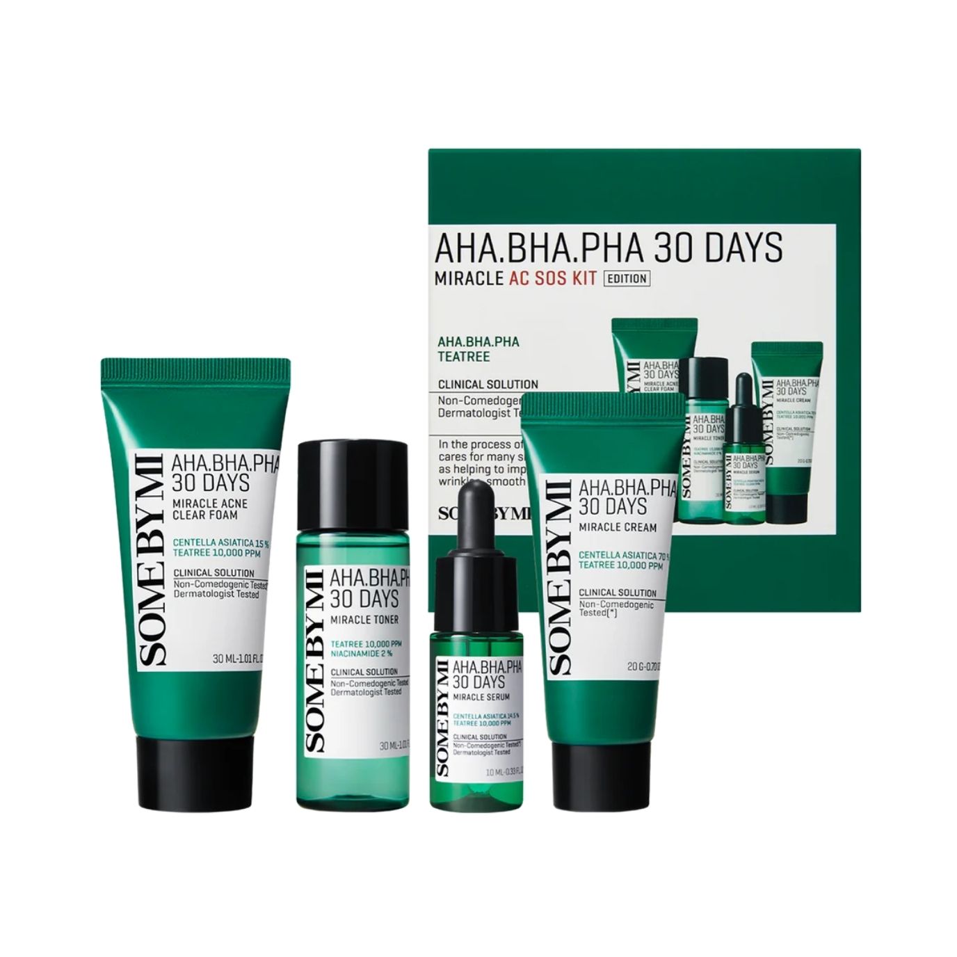 Some By Mi AHA, BHA, PHA 30 Days Miracle AC SOS Set