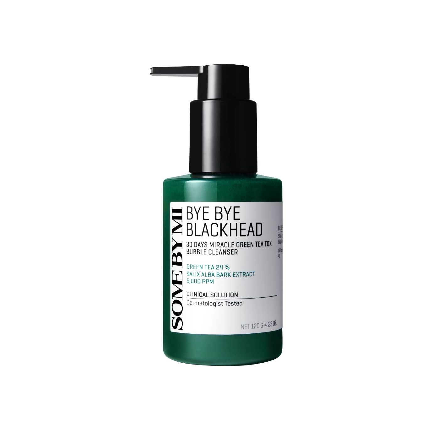 Some By Mi Bye Bye Blackhead 30 Days Miracle Green Tea Tox Bubble Cleanser