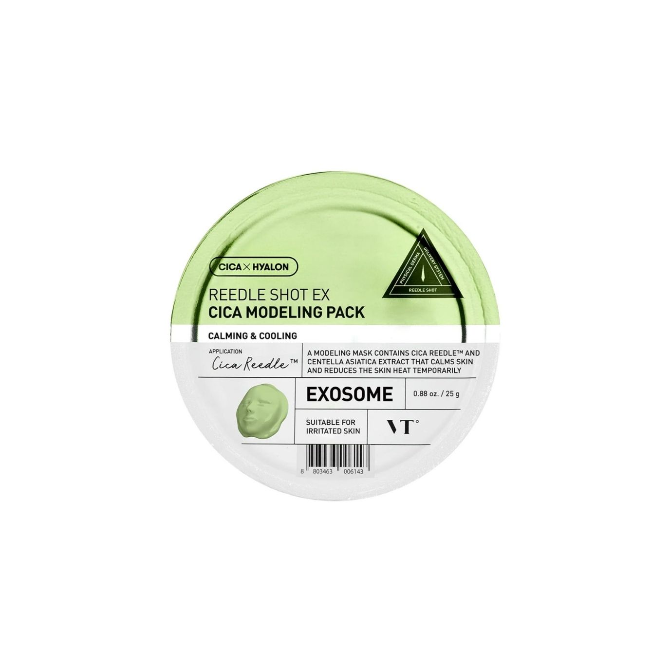 VT Cosmetics Reedle Shot Ex Modelling Mask: Centella Asiatica